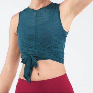 Fabletics Ryan Tie-Up Crop Tank - Size XS